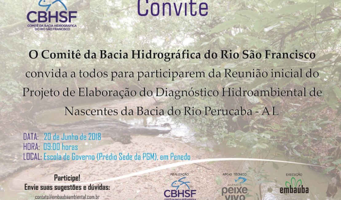 Projeto de Elaboração do Diagnóstico Hidroambiental de Nascentes reúne especialistas em Penedo