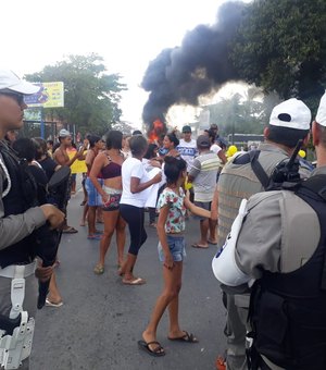 BPRv acompanha protesto por justiça no bairro do Clima Bom 