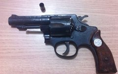Arma calibre 32 utilizada no crime