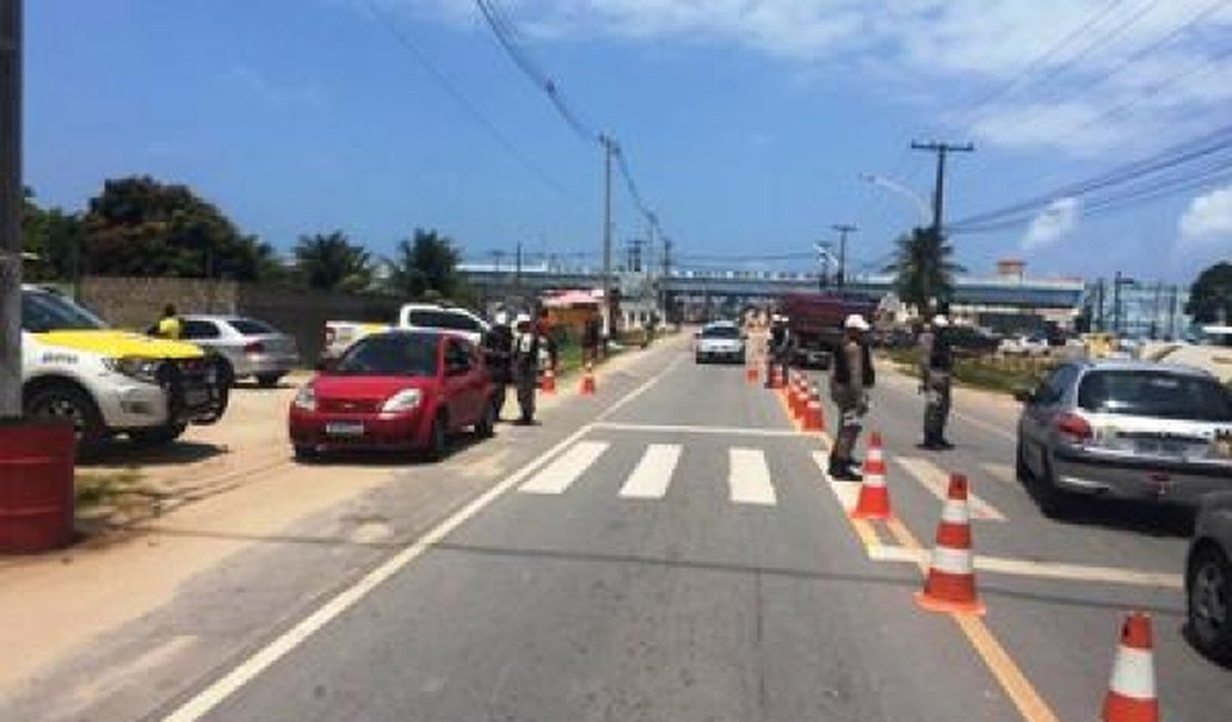 BPRv realiza operações de trânsito em Maceió e Marechal Deodoro