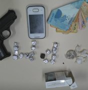 Suspeitos de homicídio e tráfico de drogas são presos no Sertão de Alagoas