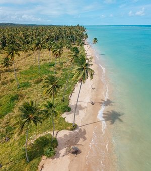 Alagoas ganhou 14% de áreas de praias e dunas nas últimas duas décadas