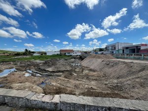 Ministério Público fiscaliza obras de revitalização da Lagoa Caiçara