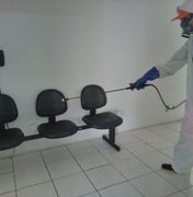 Prefeitura realiza limpeza e desinfecção nos locais de votação em Maceió