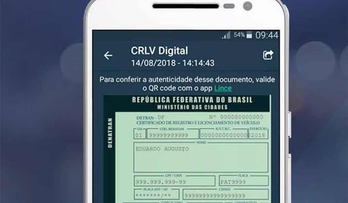 Detran/AL orienta usuários sobre novas regras de emissão do CRLV
