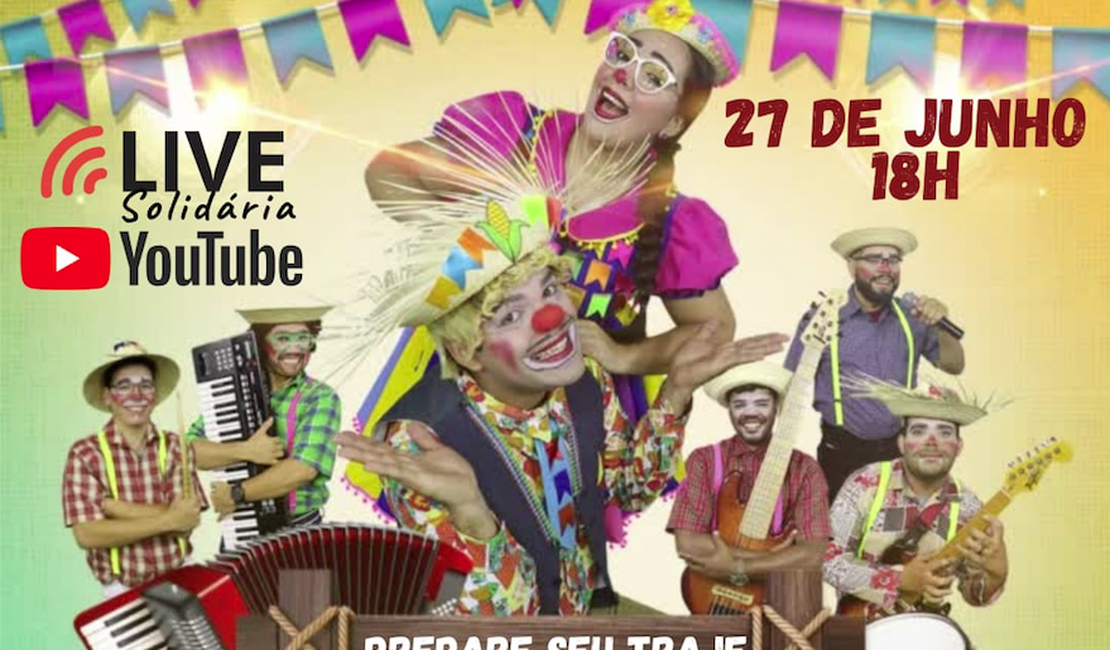   [Vídeo] Petequinha e Florzinha fazem Live Solidária para ajudar artistas circenses de Arapiraca