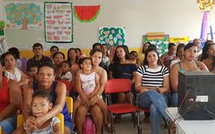 Cras de São Luís do Quitunde promove palestra para alunos e pais