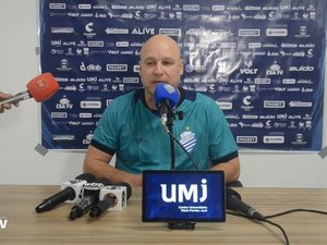 Técnico do CSA admite falta de entrosamento na eliminação para o Iguatu