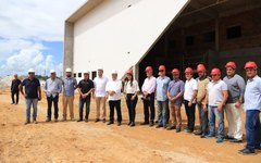 Autoridades visitaram o Hospital Regional do Norte, em Porto Calvo