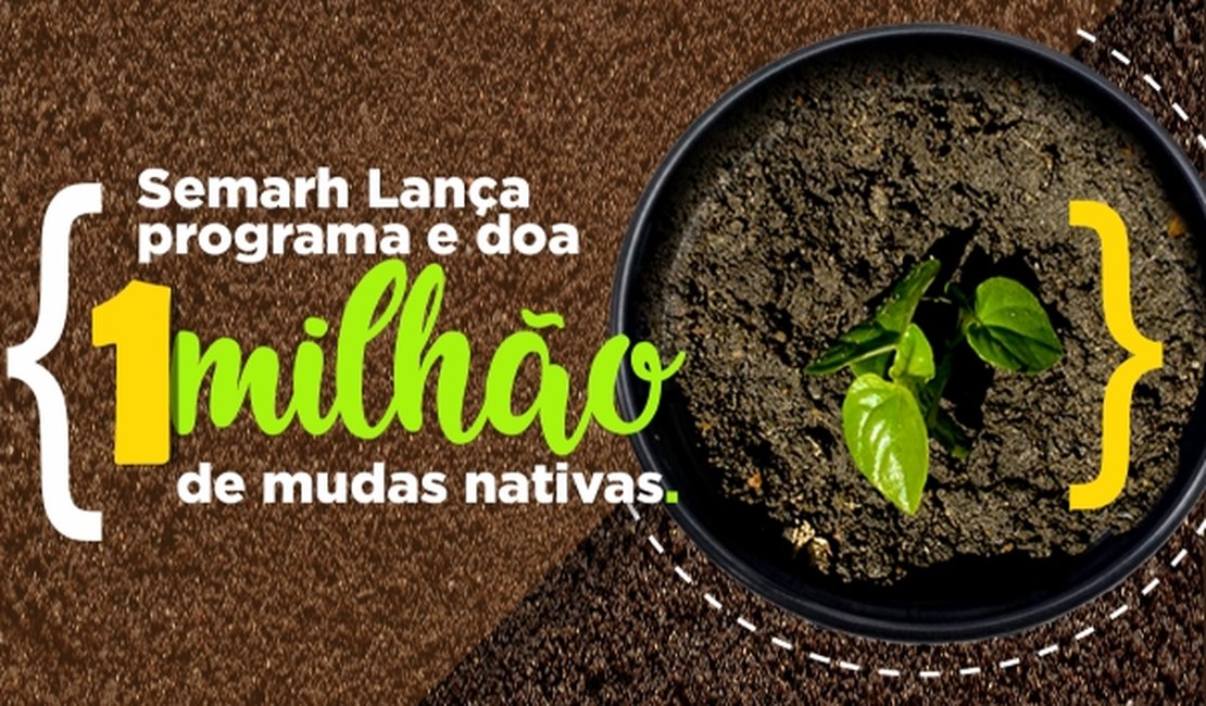 Governo de Alagoas lança programa de reflorestamento 'Planta, Alagoas'