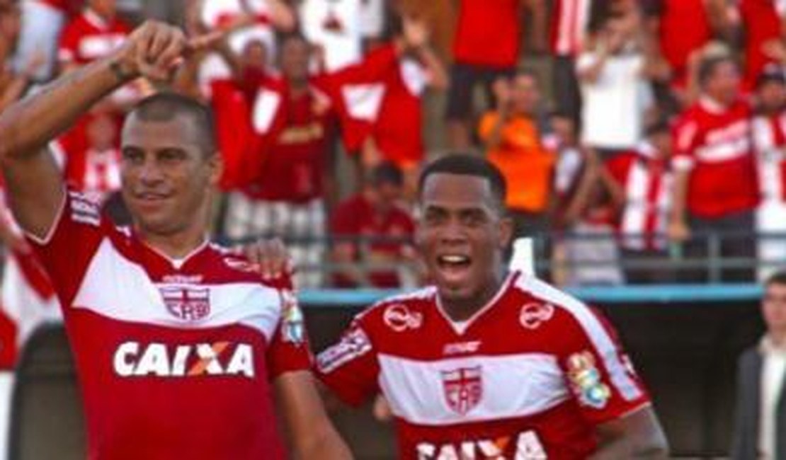 Série B: Neto Baiano decide e CRB vence Santa Cruz no Rei Pelé