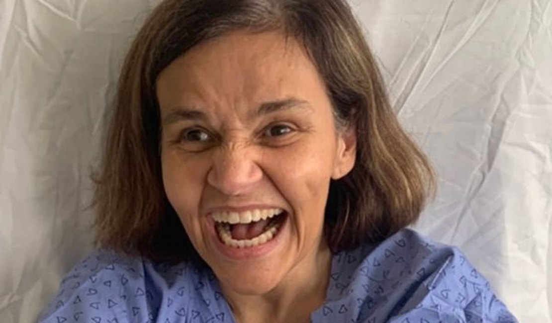 Claudia Rodrigues é internada para voltar o tratamento de esclerose múltipla, em São Paulo