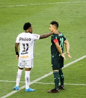 Iguais em quase tudo: Santos 2 x 2 Palmeiras