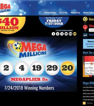 Aposta da Califórnia leva bolada de loteria milionária de US$ 522 milhões nos EUA
