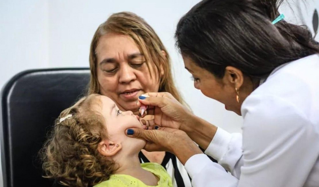 Vacinação oral contra poliomelite será aplicada em nove Unidades de Referência do Município