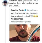 Evaristo Costa sobre voltar à Globo: 'Prefiro lavar louças'
