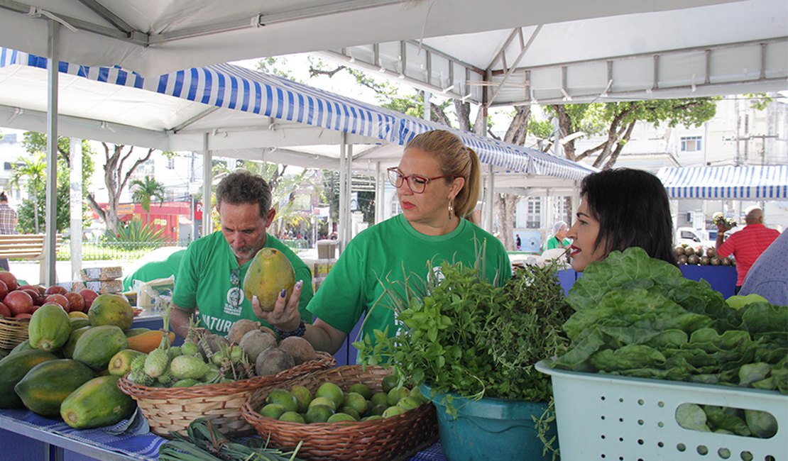 Feira Agroecológica volta ao TJAL nesta quarta (30) e será semanal