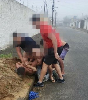 Crossfiteiros detém homem praticando ato obsceno em rua de Arapiraca