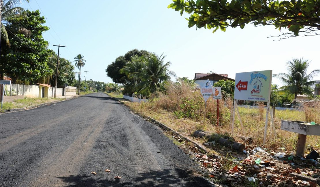 Pró-Estrada: rodovia AL 101 Norte ganha novo asfalto em Japaratinga