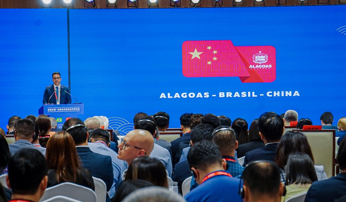 Paulo Dantas discursa para investidores e afirma que Alagoas e o Brasil estão abertos para o mundo