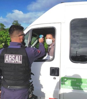 Arsal aborda 380 veículos no primeiro dia após retorno do transporte intermunicipal