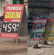 Postos com mesmo dono praticam preços diferentes entre Maceió e Arapiraca