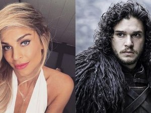 Grazi confirma que beijou ator que vive o Jon Snow