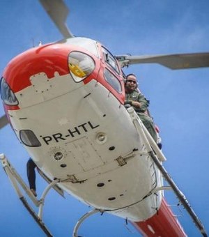Helicóptero resgata criança de 11 anos com suspeita de intoxicação por cocaína