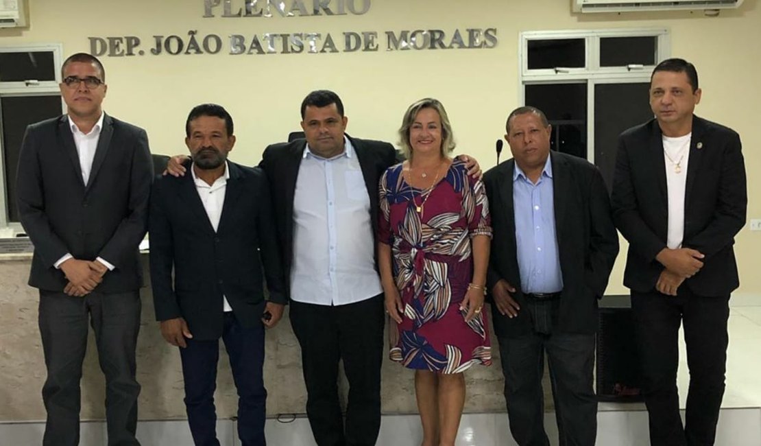 Vereador Capuá é eleito vice-presidente da Câmara de Porto Calvo
