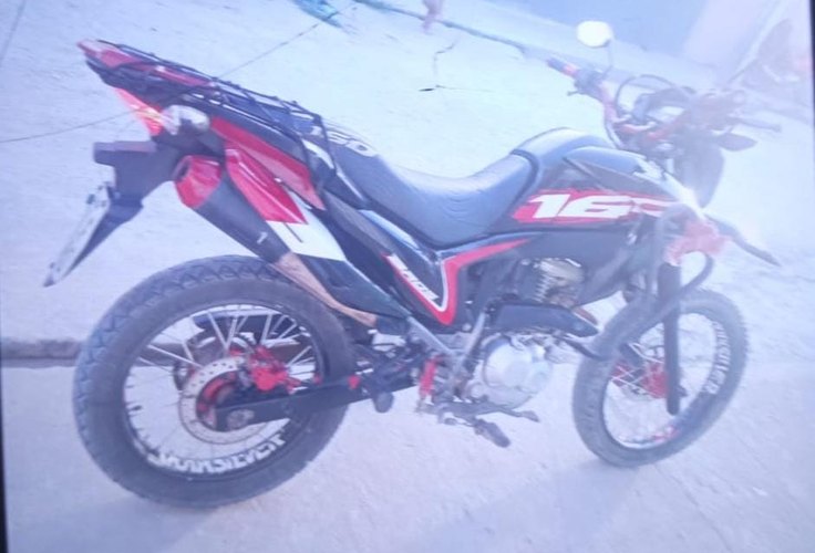 Polícia recupera motocicleta tomada em assalto no conjunto Jarbas Maya em Messias