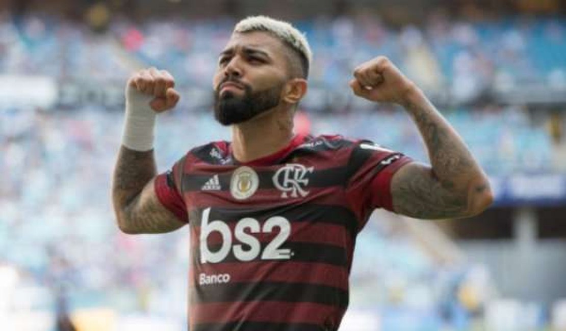 Gol e expulsão de Gabigol, recorde de vitórias e muita emoção: Flamengo vence o Grêmio e bota mão na taça