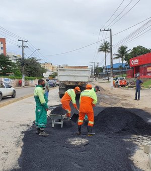 Infraestrutura inicia etapa de pavimentação na Avenida Gustavo Paiva