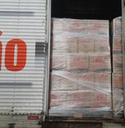 Polícia recupera carga de 25 mil litros de água sanitária roubada no Agreste