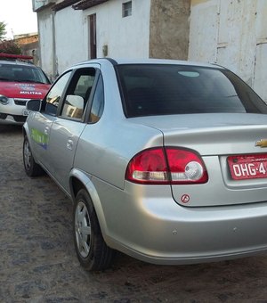 Enganado por mulher, taxista é assaltado durante corrida em Arapiraca