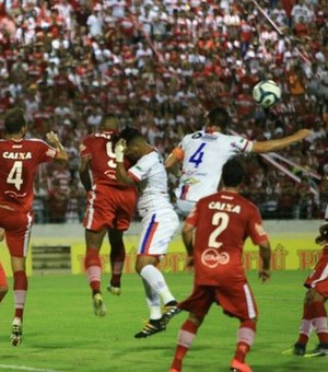 No Rei Pelé, CRB empata com Itabaiana e se despede da Copa do Nordeste