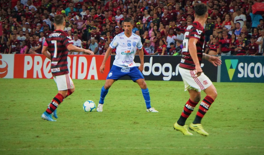 CSA joga bem mas perde para o Flamengo no Maracanã