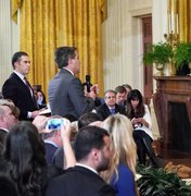 Casa Branca suspende credencial de jornalista da CNN que discutiu com Trump
