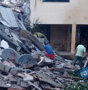 Em Garanhuns, prédio desaba com quatro pessoas durante a madrugada