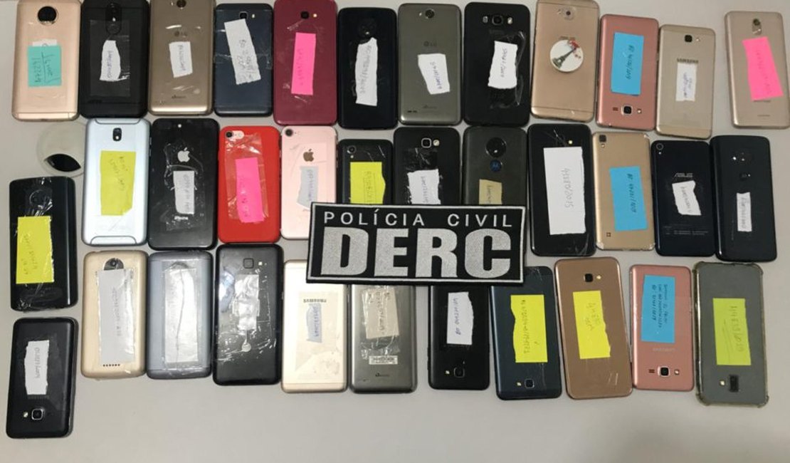 Polícia Civil devolve mais 40 celulares recuperados a partir desta terça (08)