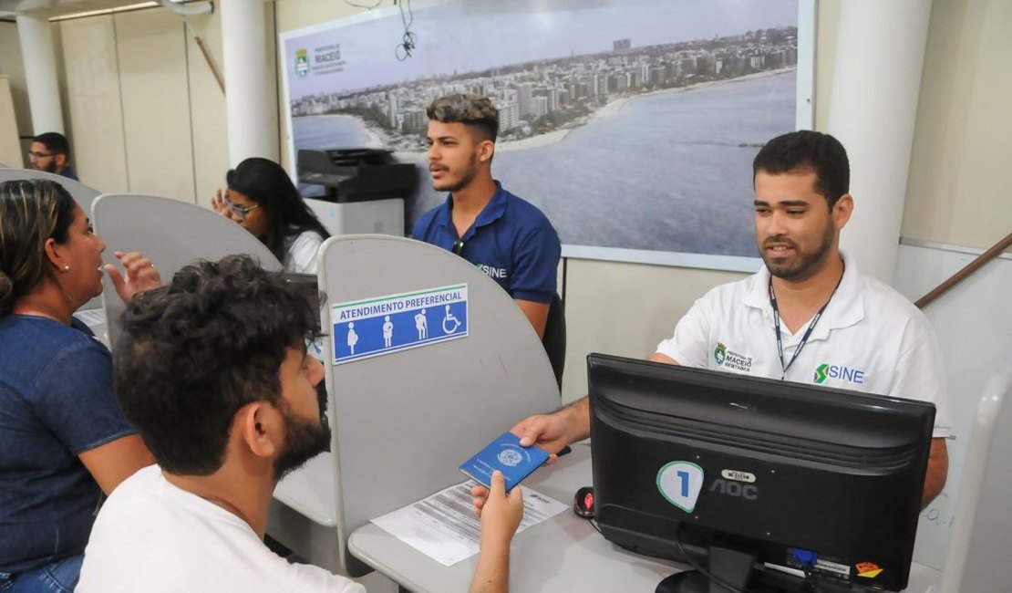 Sine Maceió oferta mais de 90 vagas de emprego