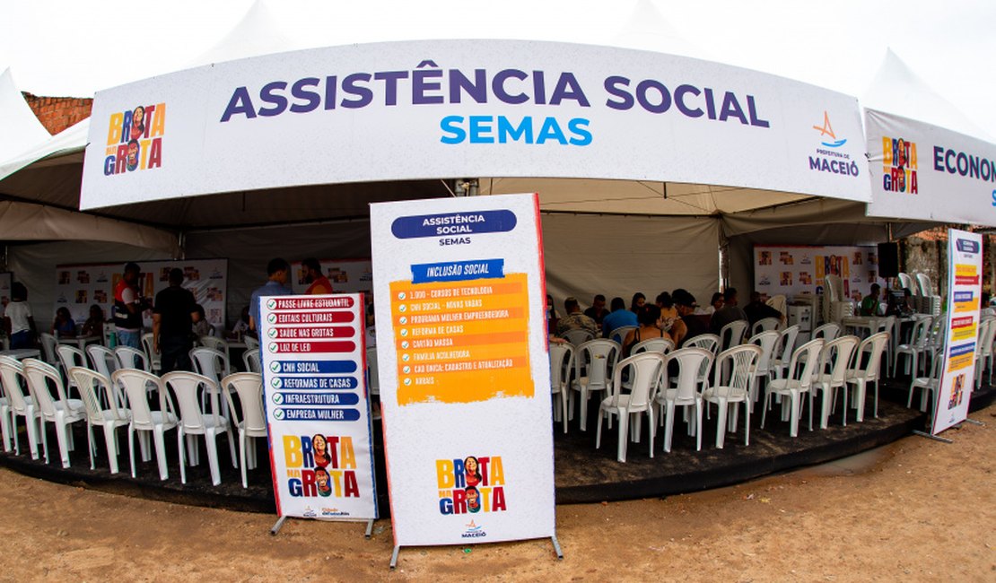 Assistência Social atende quase mil pessoas em Maceió