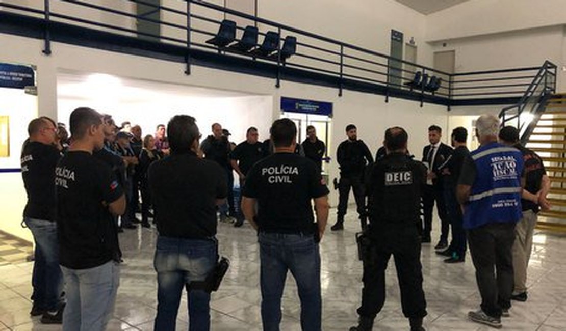 Operação da Polícia Civil busca suspeitos de homicídios em AL e SE