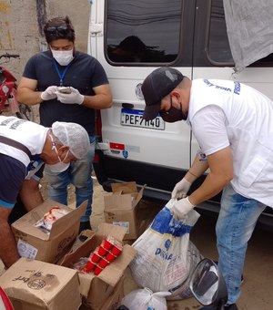 Cerca de 200 kg de alimentos impróprios são apreendidos em feira no Benedito Bentes
