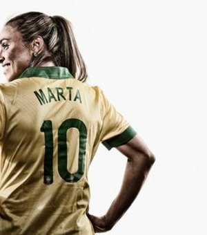 Jogadora Marta vai ser homenageada com Título de Cidadã Honorária de Maceió 