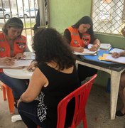 Defesa Civil cadastra famílias do bairro do Pinheiro afetadas com as rachaduras