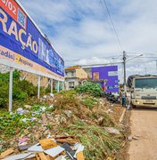 Cerca de 15 mil toneladas de entulho e lixo são removidos das ruas de Arapiraca em 40 dias