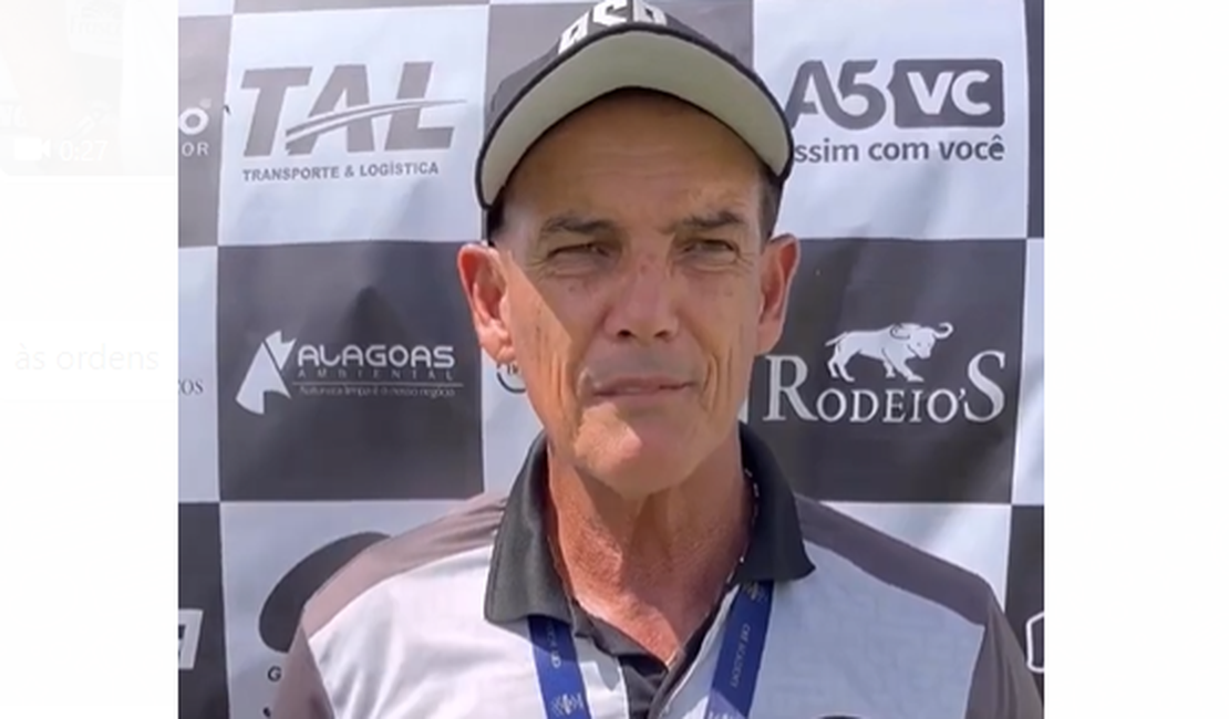 [Vídeo] Técnico Paulo Roberto fala sobre preparação do ASA para partida contra o Sergipe