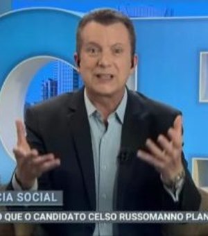 Celso Russomanno minimiza Ditadura Militar e se exalta em entrevista na TV