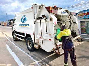 Prefeitura altera calendário de coleta de lixo em alguns bairros de Arapiraca