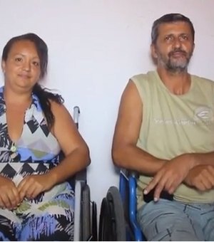 Casal que perdeu pernas em acidente de moto passa por dificuldades